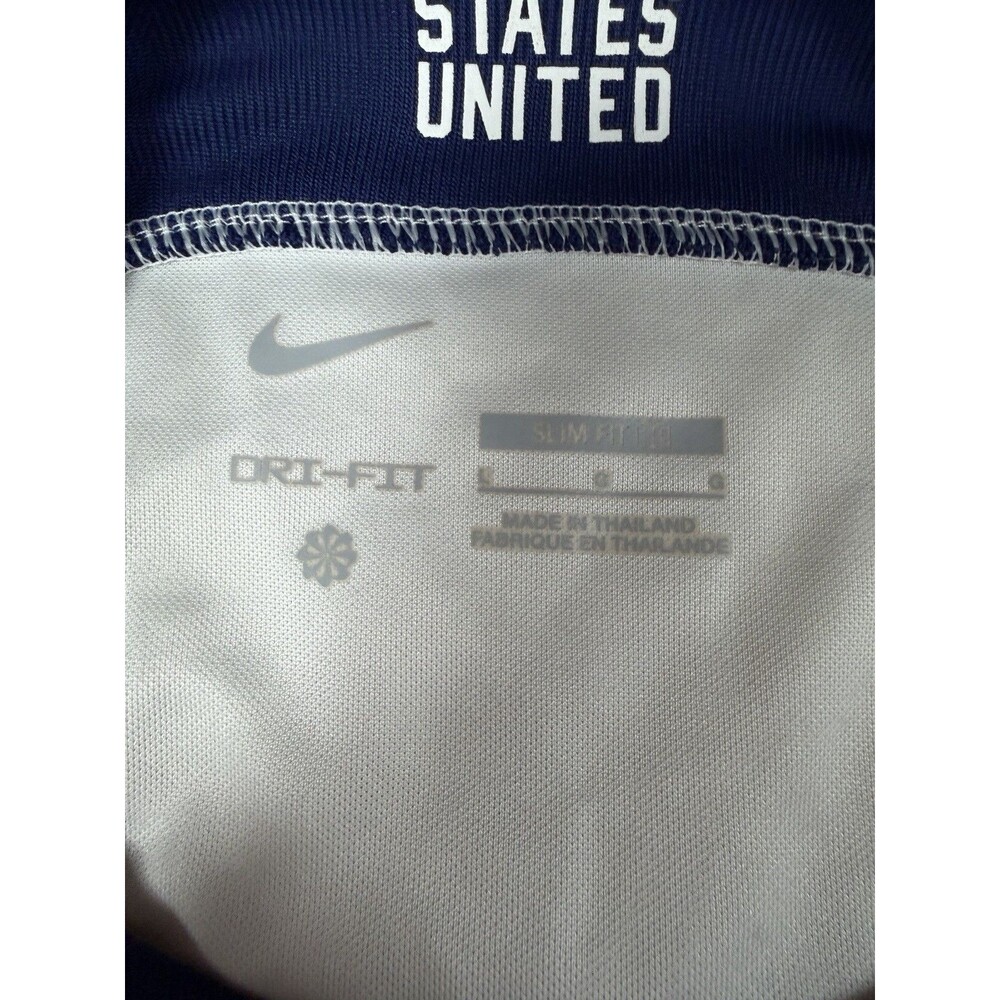 Nike Team USA Soccer Jersey Womens L Slim Fit Red White Blue World Cup National - Picture 10 of 10